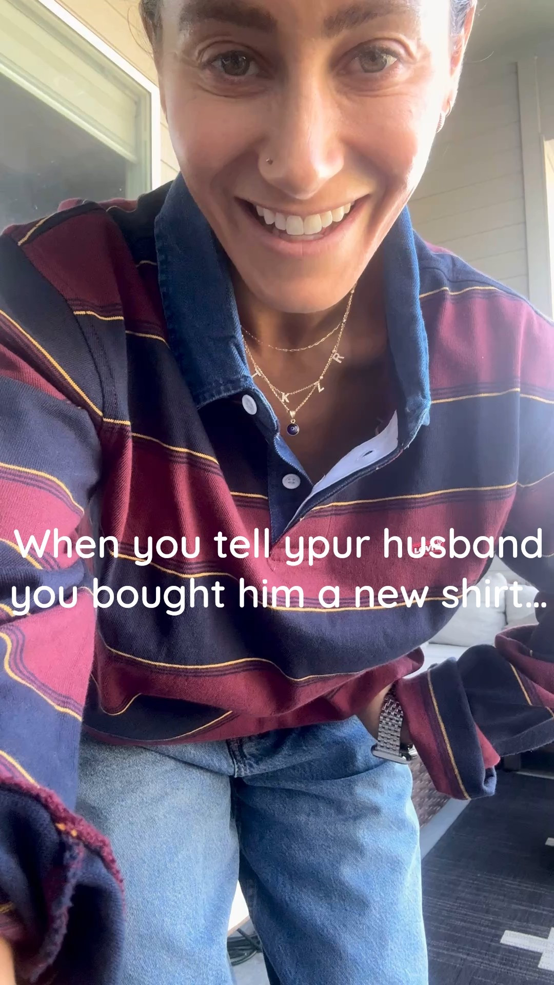 I bought it for him, so it doesn’t count 😆

I sized up to a L so my husband & I can both wear it 😜

*YOUR (whoops!) 

#targetdoesitagain #poloshirt #rugbypoloshirt

#LTKStyleTip #LTKFindsUnder50 #LTKSeasonal