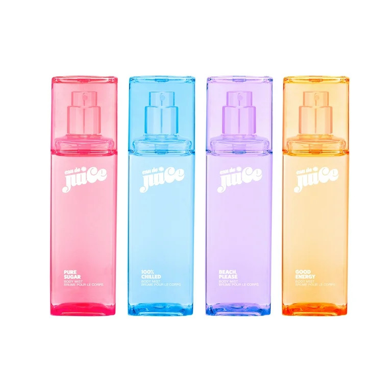 Eau De Juice Body Spray For Women, 2.5 fl oz, 4 Pack | Walmart (US)