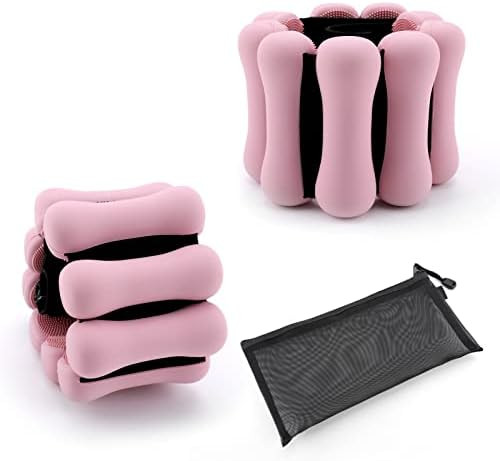 Adjustable Ankle Weights for Women Men Kids, Biupky 1 Pair 2 lb Wrist Weights Sets for Women, Str... | Amazon (CA)