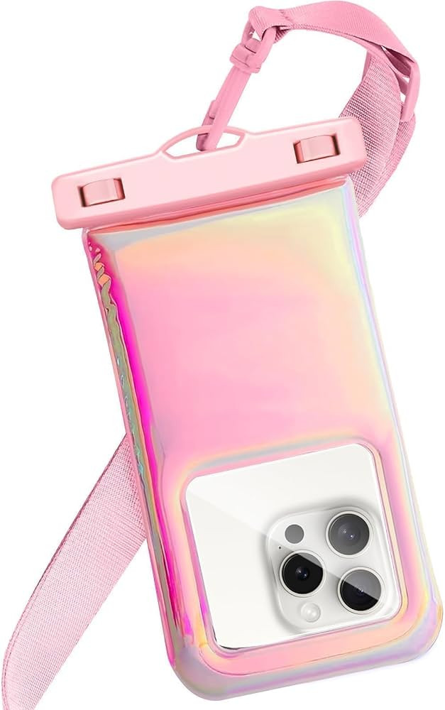 Floatable Waterproof Phone Pouch Case for iPhone 17 16 Pro Max/15/14/13/12, IP68 Travel Cellphone... | Amazon (US)