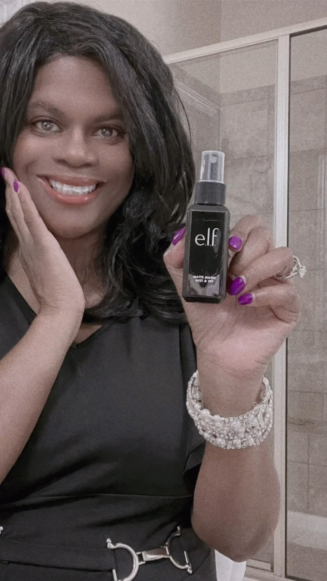 This e.l.f. Setting spray keeps my makeup in place😀

#elf

#LTKStyleTip #LTKOver40 #LTKBeauty