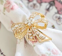LoveShackFancy Napkin Rings - Set of 4 | Pottery Barn (US)