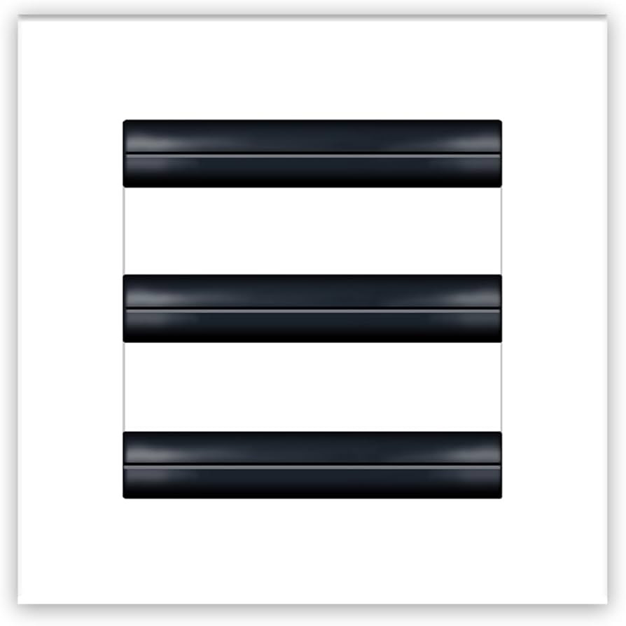 BUILDMART - 6x6 White Modern AC Vent Cover - Decorative Air Vent - Standard Linear Slot Diffuser ... | Amazon (US)
