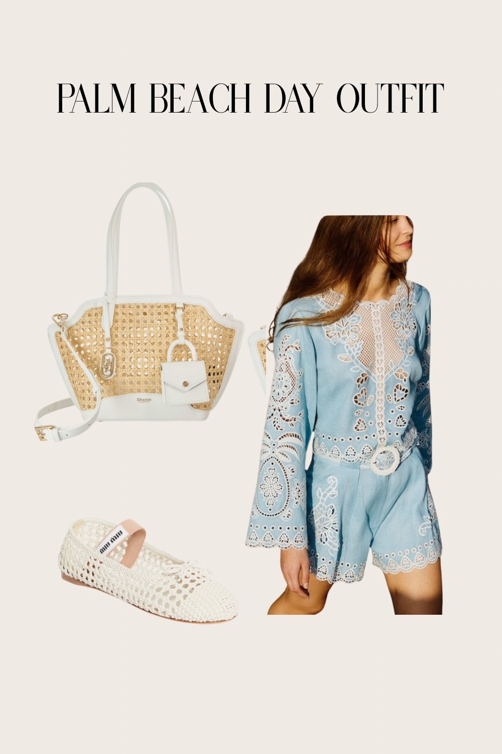 I think I might be overdue for a little vacay… and after putting this look together, Palm Beach is calling ✨

This dreamy Farm Rio blouse and shorts set is giving effortless chic—light, feminine, and perfect for a sunny stroll. Paired with my woven Miu Miu flats (because comfort and style is the vibe when shopping down Worth Avenue), it’s the definition of elevated ease.

And can we talk about this Dune London tan handbag? So affordable, so cute, and it ties the whole look together without even trying.

Palm Beach, I’m ready for you… let’s see what treasures we can find 🤍

#CoolGirlMom #PalmBeachStyle #WorthAvenueChic #EffortlessLuxury #VacationVibes

#LTKdayinmylife #LTKTravel #LTKOver40