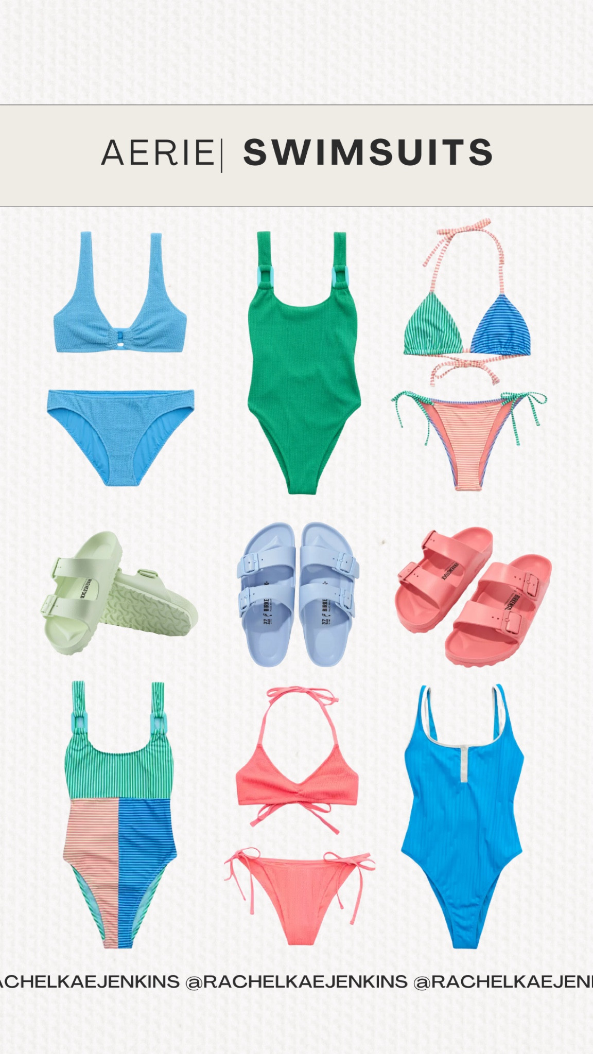 Some Aeri Swimsuits I’ve been eyeing! So many cute bikinis and one pieces on sale! 💚👙 



#LTKSpringSale #LTKstyletip