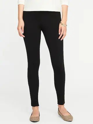 Old Navy Womens Stevie Ponte-Knit Pants For Women Black Size L | Old Navy US