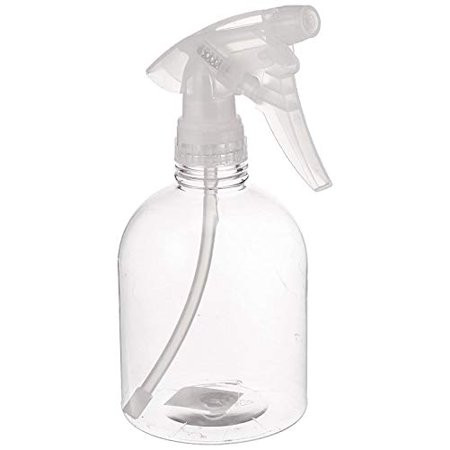 16oz / 500ml Clear Plastic Spray Bottle with Stream and Mist Settings for Haircuts, Water Plants, Cl | Walmart (US)