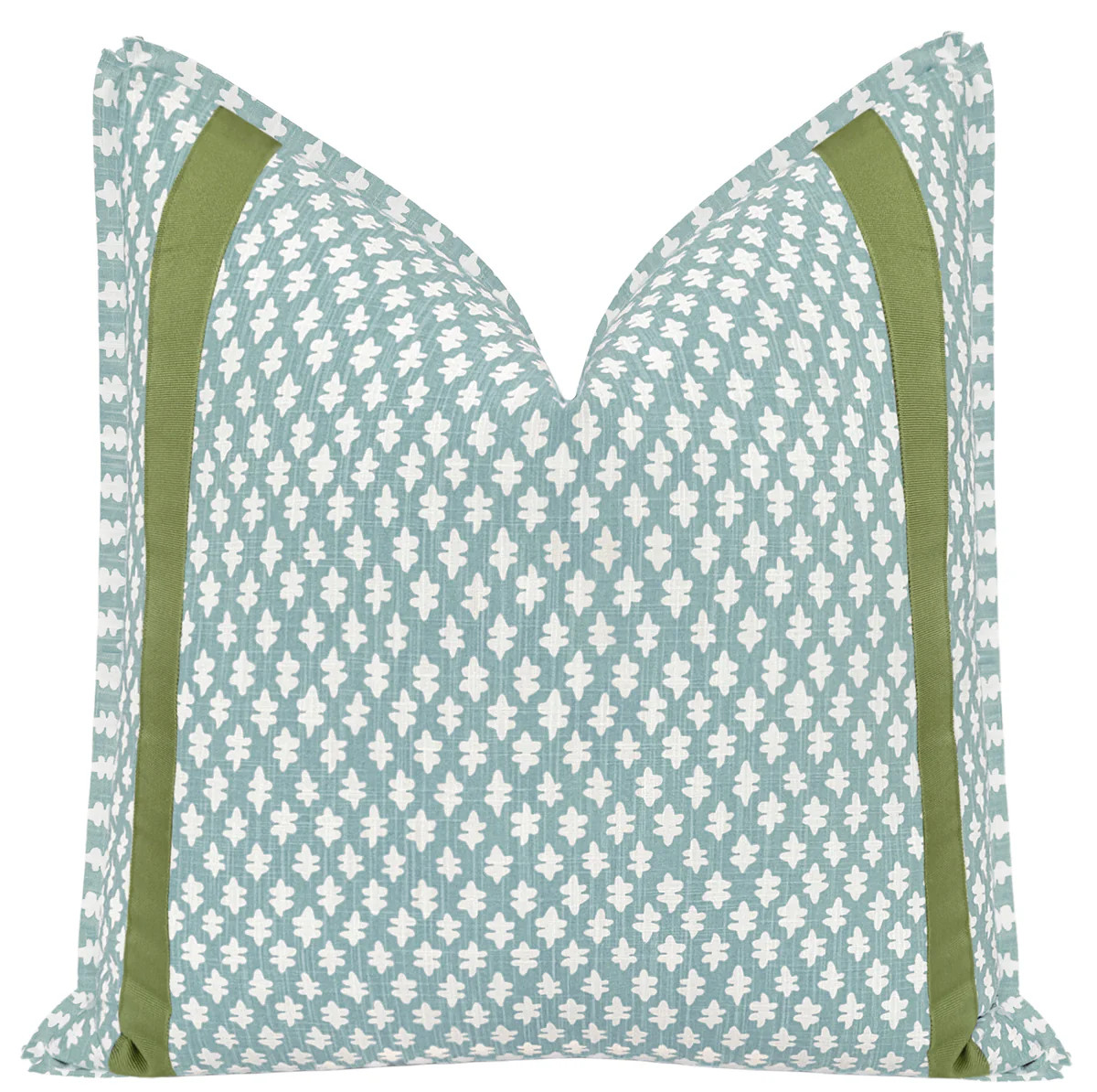 TILLY PRINT // SPA BLUE + TAPE TRIM | LITTLE DESIGN LLC