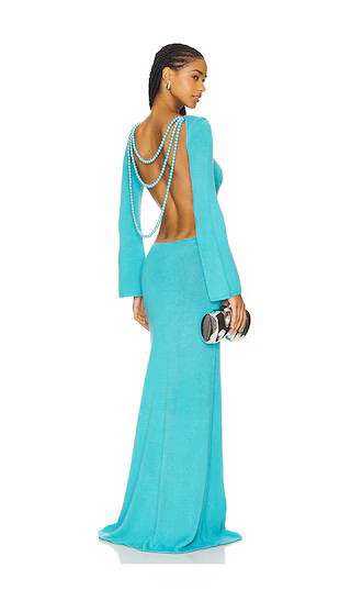 Maite Dress in Turquoise | Revolve Clothing (Global)