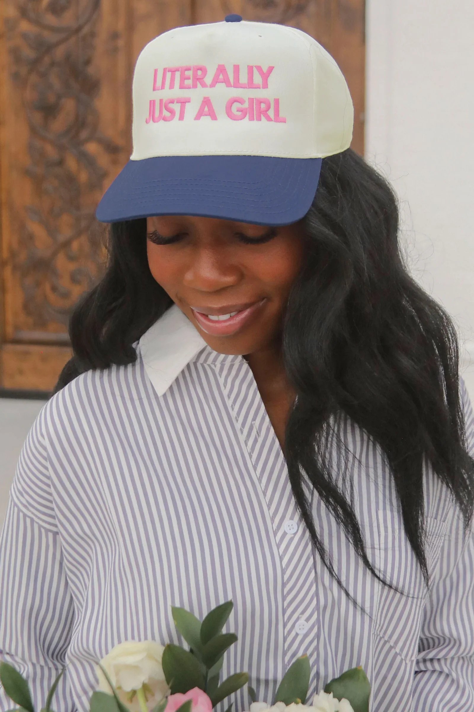 friday + saturday: just a girl trucker hat | RIFFRAFF