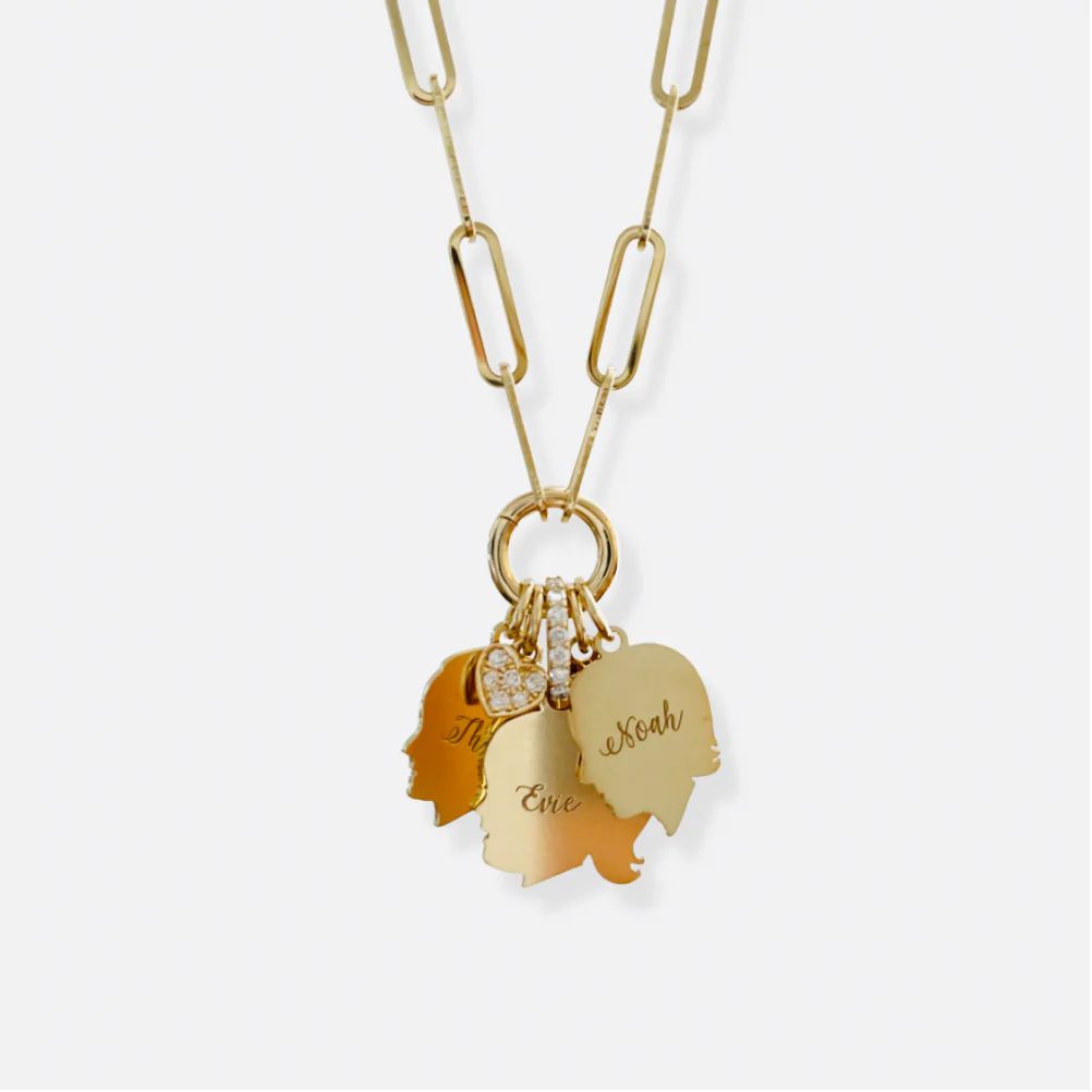 Build Your Own 14K Gold Heirloom Charm Necklace | Vana Chupp Studio