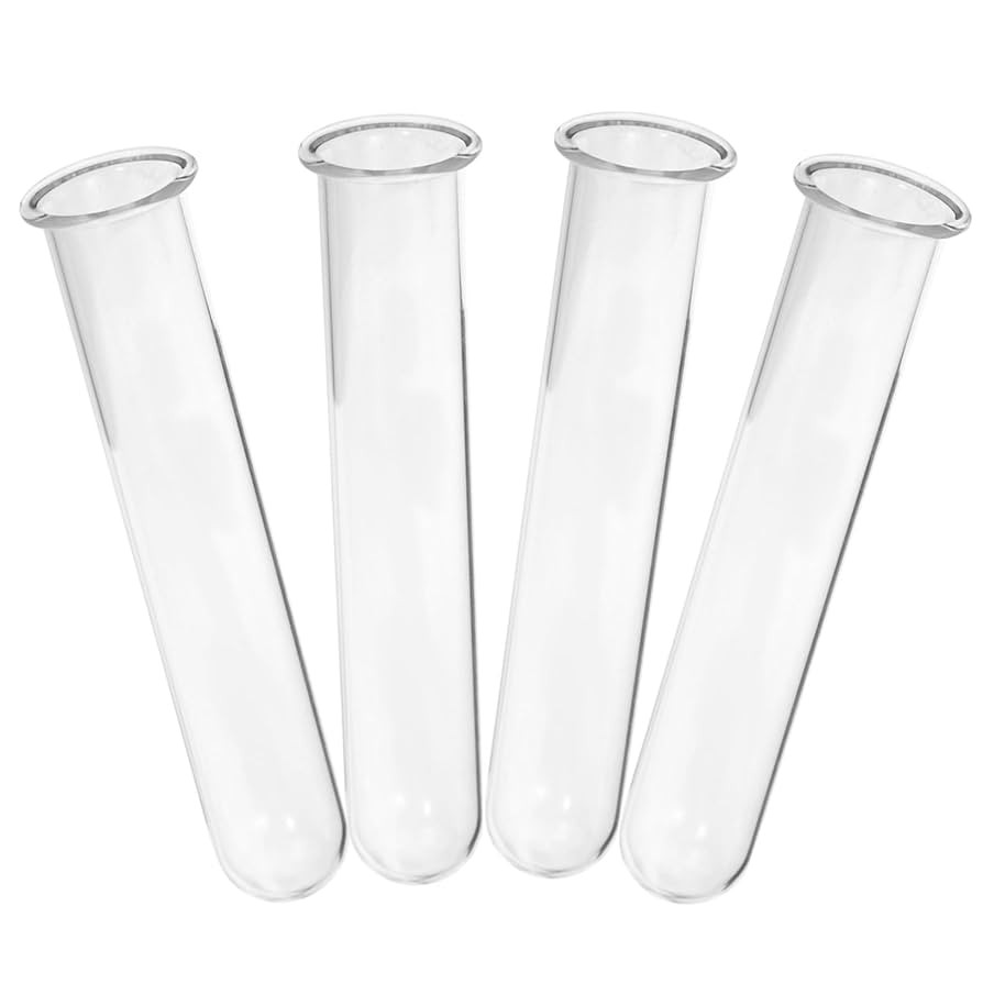 Flower Vases 4 Piece Set Glass Vases for Flowers for Terrariums Home Decor Office Dinner Parties ... | Amazon (US)