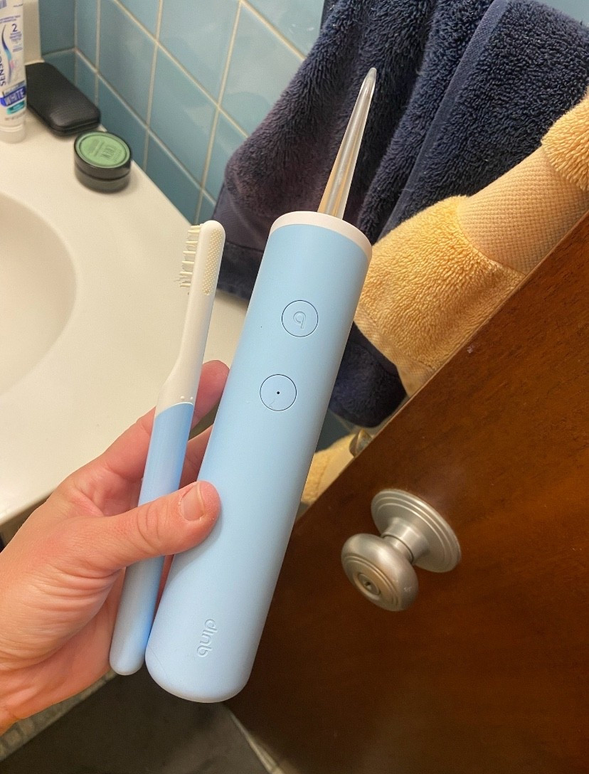 I love this flosser and toothbrush. Both have built in timers and are really effective.  


#quip #toothbrush #oralhealth #oralcare #flossing #LTKOver40 

#LTKOver40 #LTKBeauty #LTKFindsUnder50
