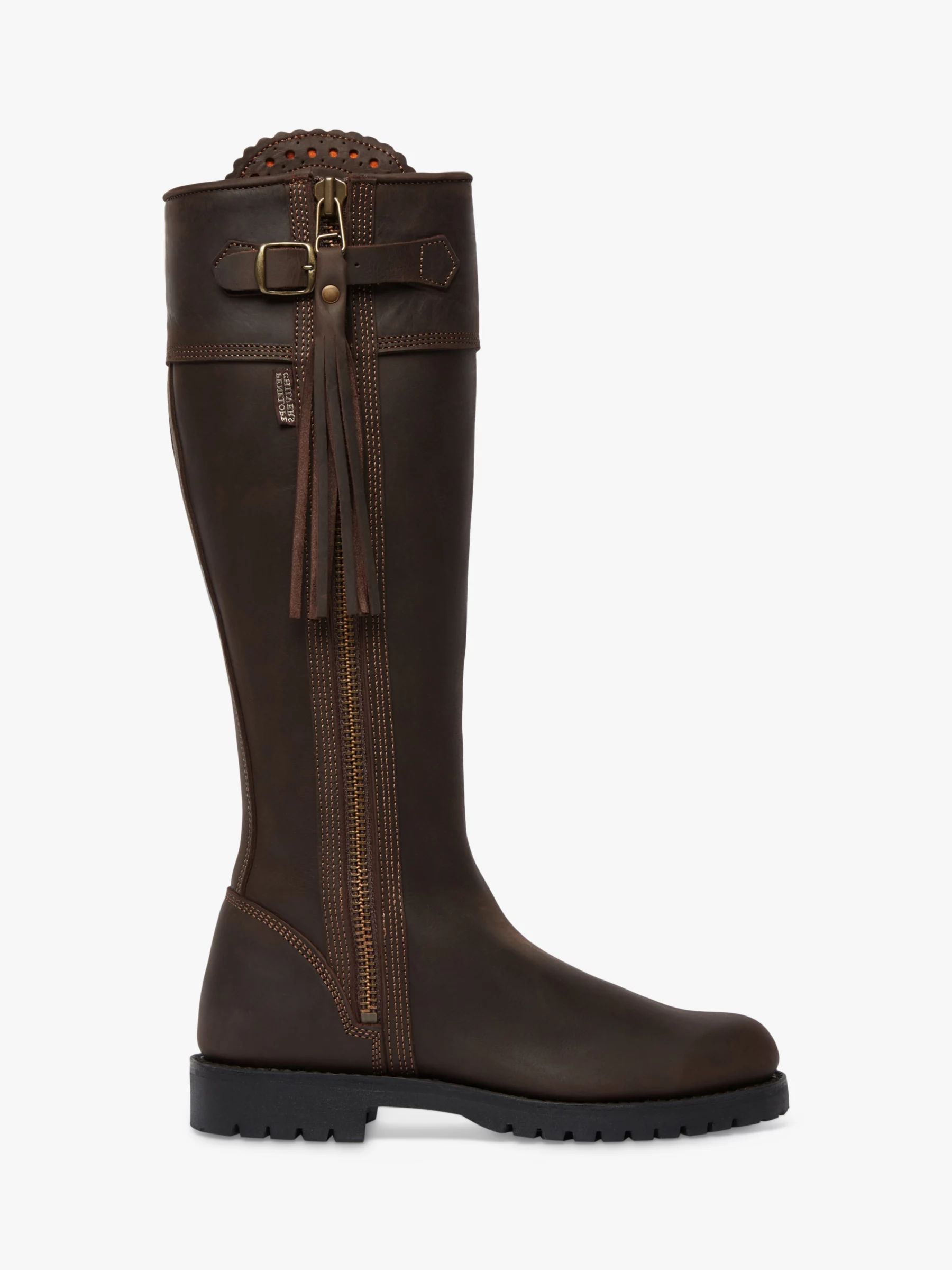 Penelope Chilvers Stand Tassel Knee Boots, Conker | John Lewis (UK)