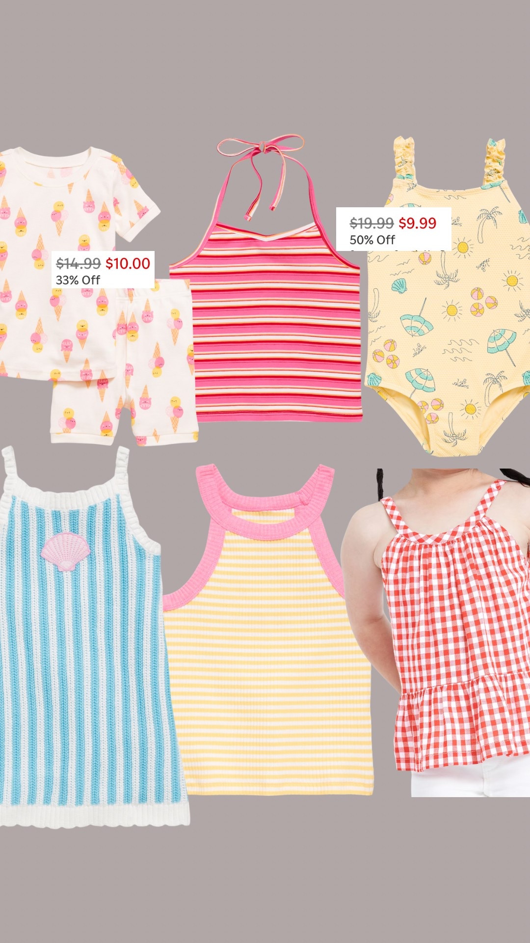 Toddler girl summer pieces! On sale now! 🌞 