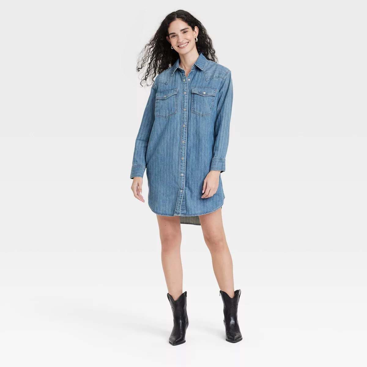 Women's Western Shirtdress - Universal Thread™ | Target