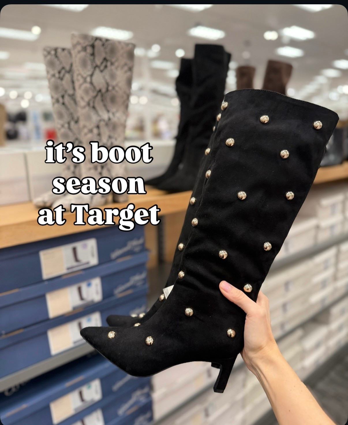 Boots at Target 

#LTKFindsUnder50 #LTKShoeCrush #LTKSeasonal
