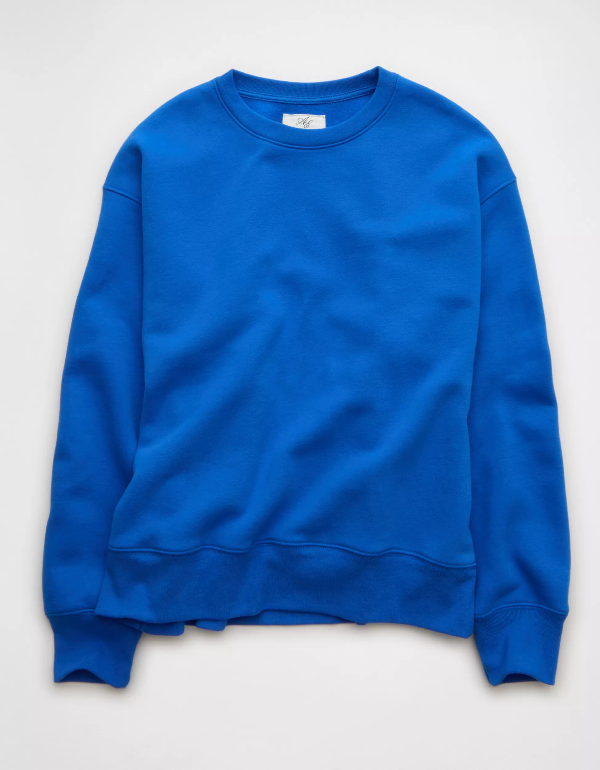 AE Everyday Luxe Crew Neck Sweatshirt | American Eagle Outfitters (US & CA)
