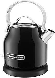 KitchenAid KEK1222OB 1.25-Liter Electric Kettle - Onyx Black,Small | Amazon (US)