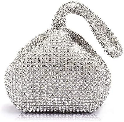 Women Purse Women's Evening Bag Triangle Design Full Rhinestones, Small Size | Amazon (US)