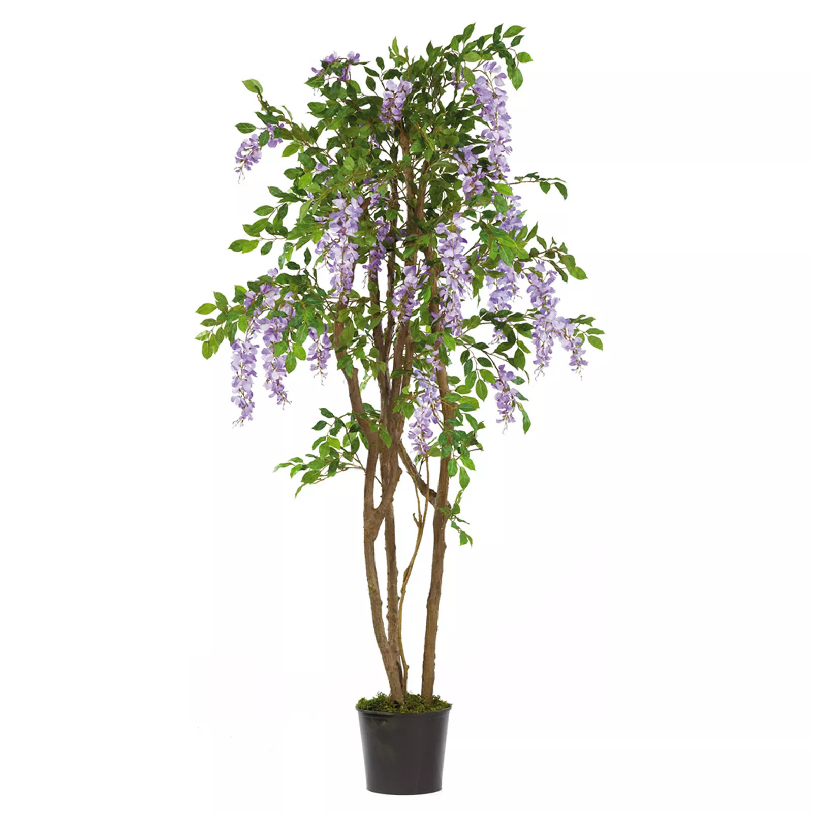 nearly natural 5-ft. Silk Wisteria Tree, Purple | Kohl's