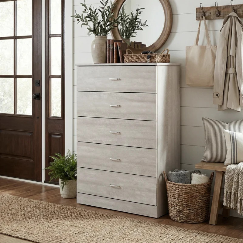 Allyannah 5 Drawer 47.2'' H Dresser | Wayfair North America