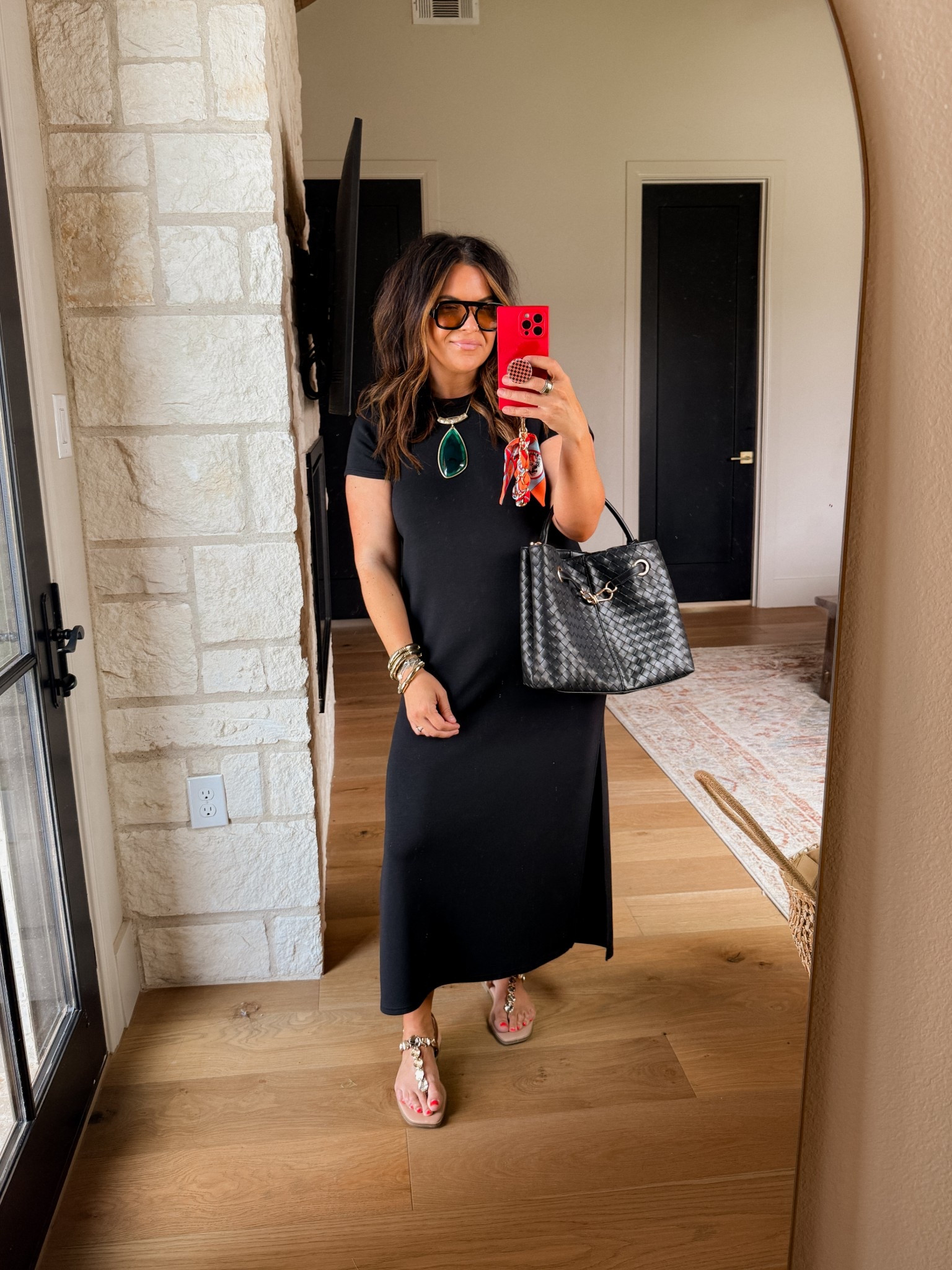What I wore today!
Simple and chic 
Dress: Large (BWCXSPANX)
Sandals: TTS


#LTKMidsize #LTKFindsUnder50 #LTKFindsUnder100