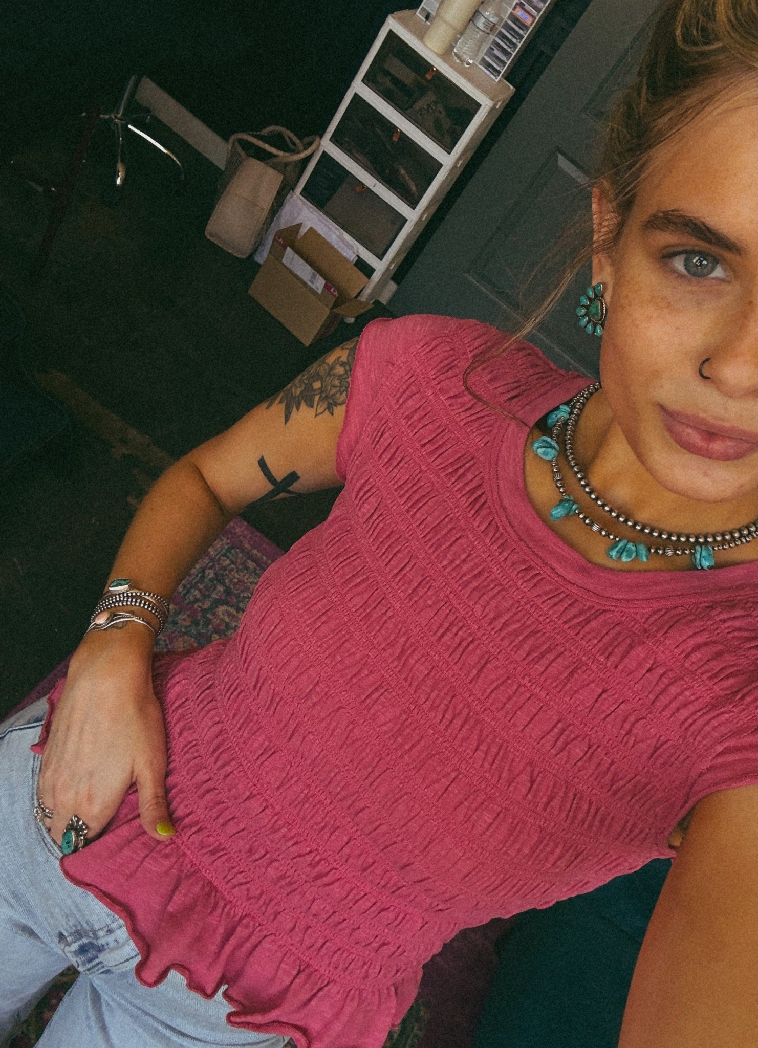 Free people tee!🌸