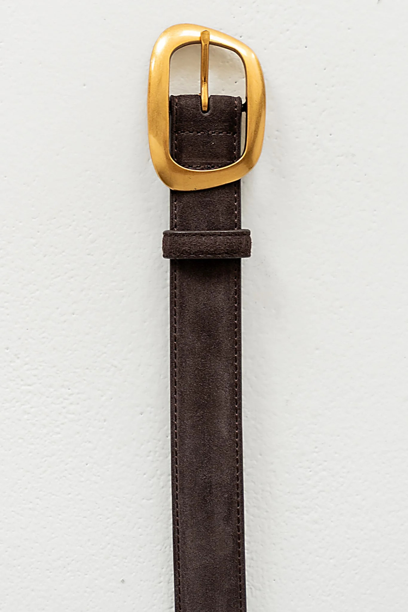 Jonas Asymmetrical Belt in Brown | Böhme US