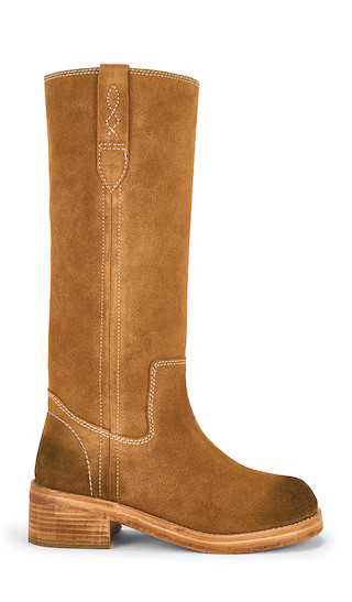 Blaze Pull On Boot in Toffee Suede | Revolve Clothing (Global)