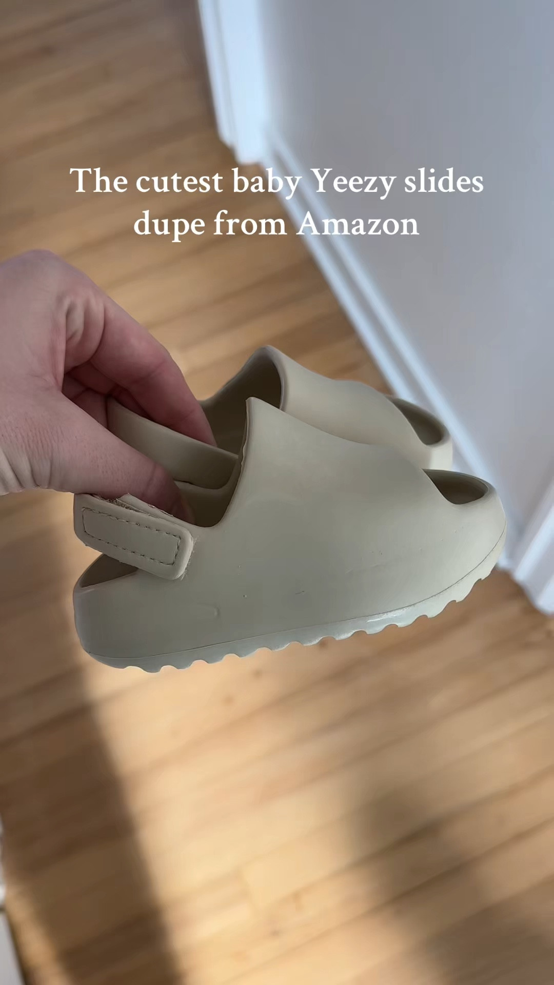 Baby Yeezy slides dupe from Amazon!!✨ 

#LTKBaby #LTKMostLoved #LTKKids