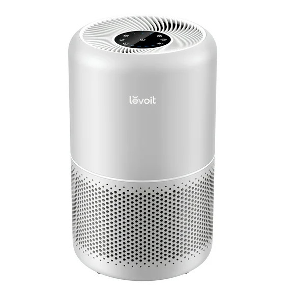 Levoit Core 200S-P 675 Sq Ft 3-Stage Filtration Smart Air Purifier, Gray | Walmart (US)