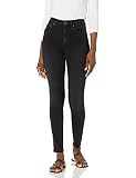 Daily Ritual Women's High-Rise Skinny Jean, Gunmetal, 00 Long | Amazon (US)
