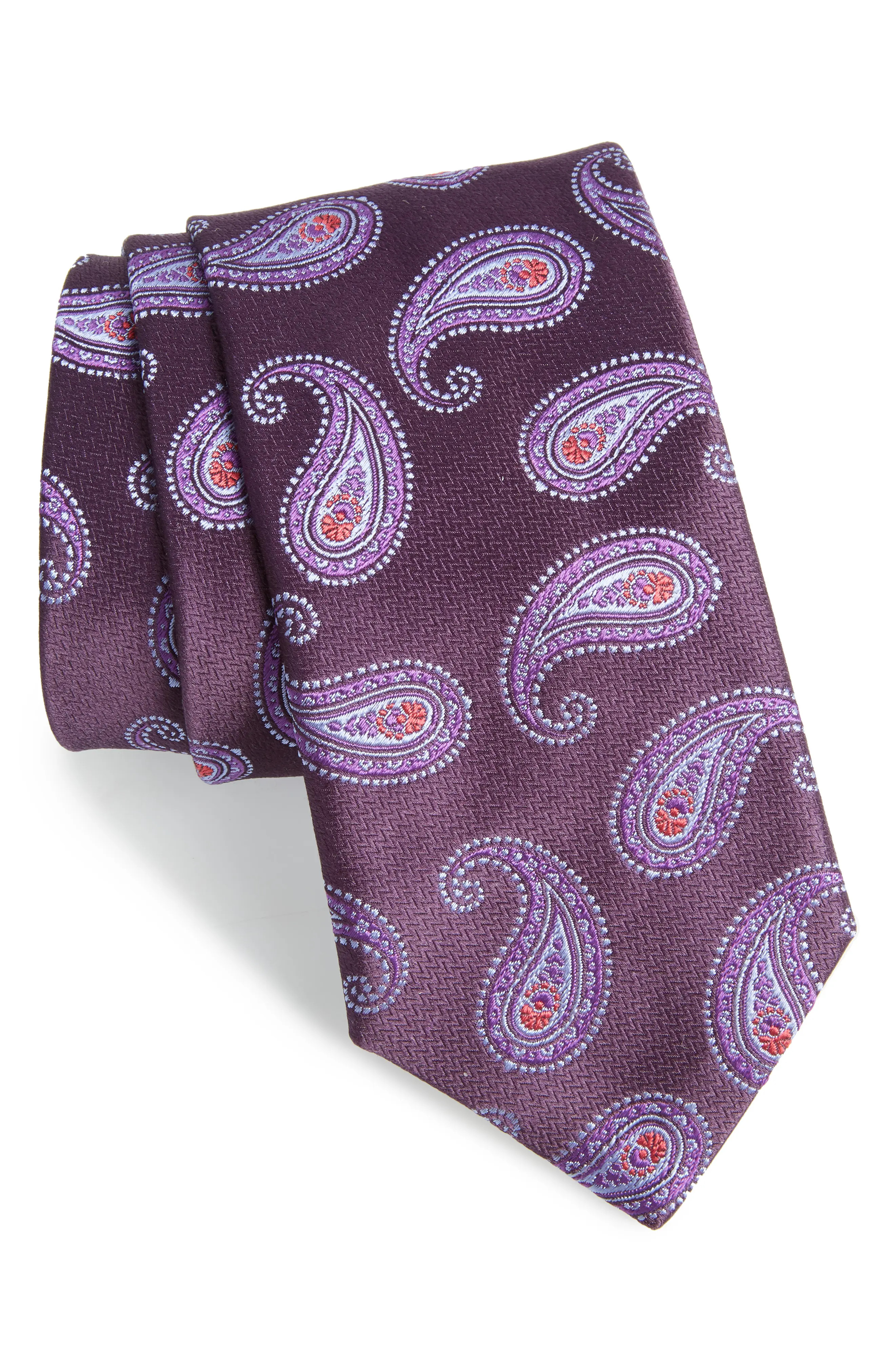 Men's Canali Paisley Silk Tie | Nordstrom