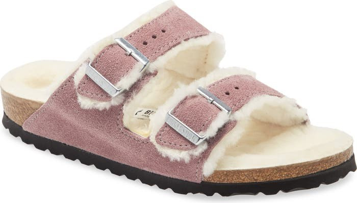 Arizona Genuine Shearling Slide Sandal | Nordstrom
