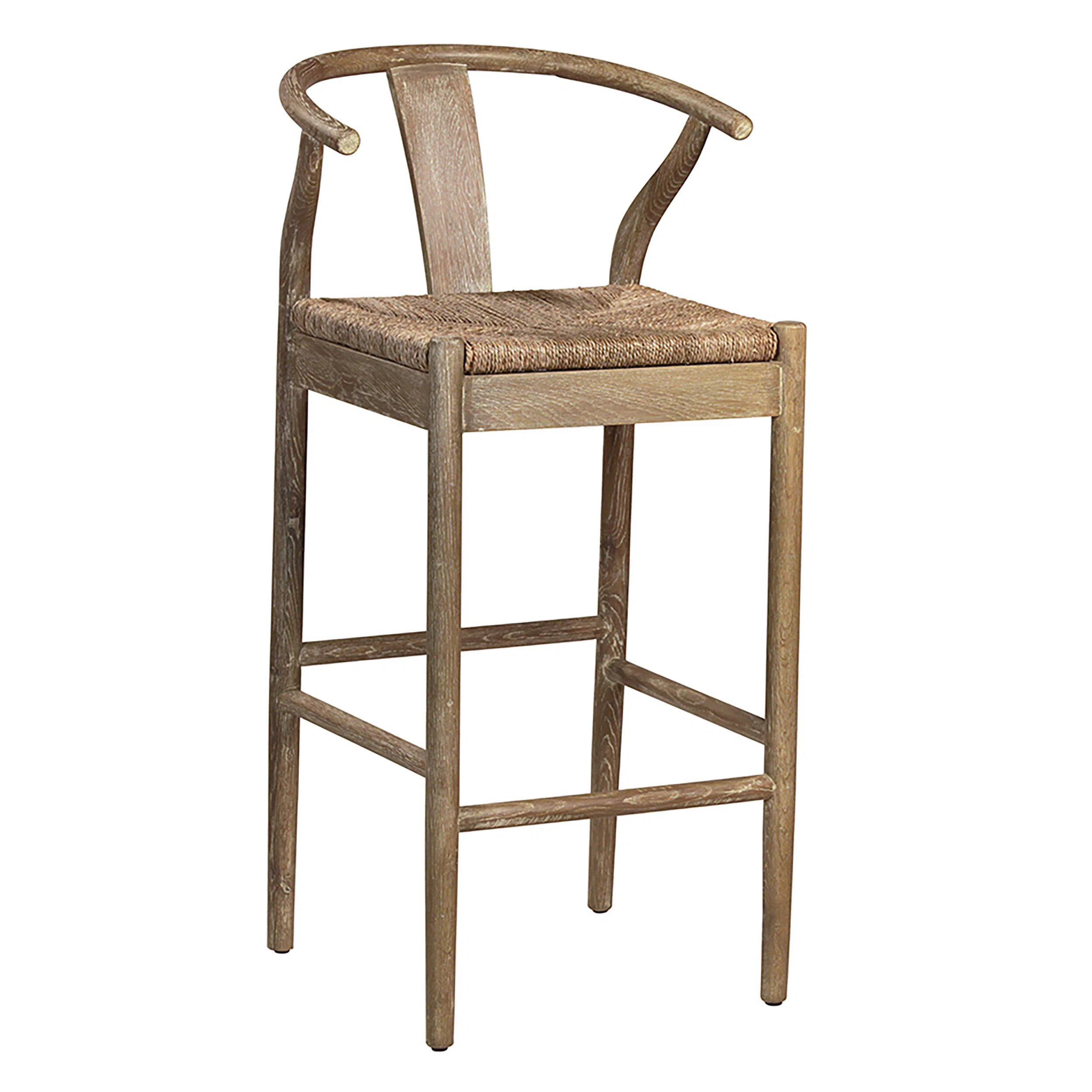Brayven Counter Stool with Solid Wood Frame | Wayfair North America