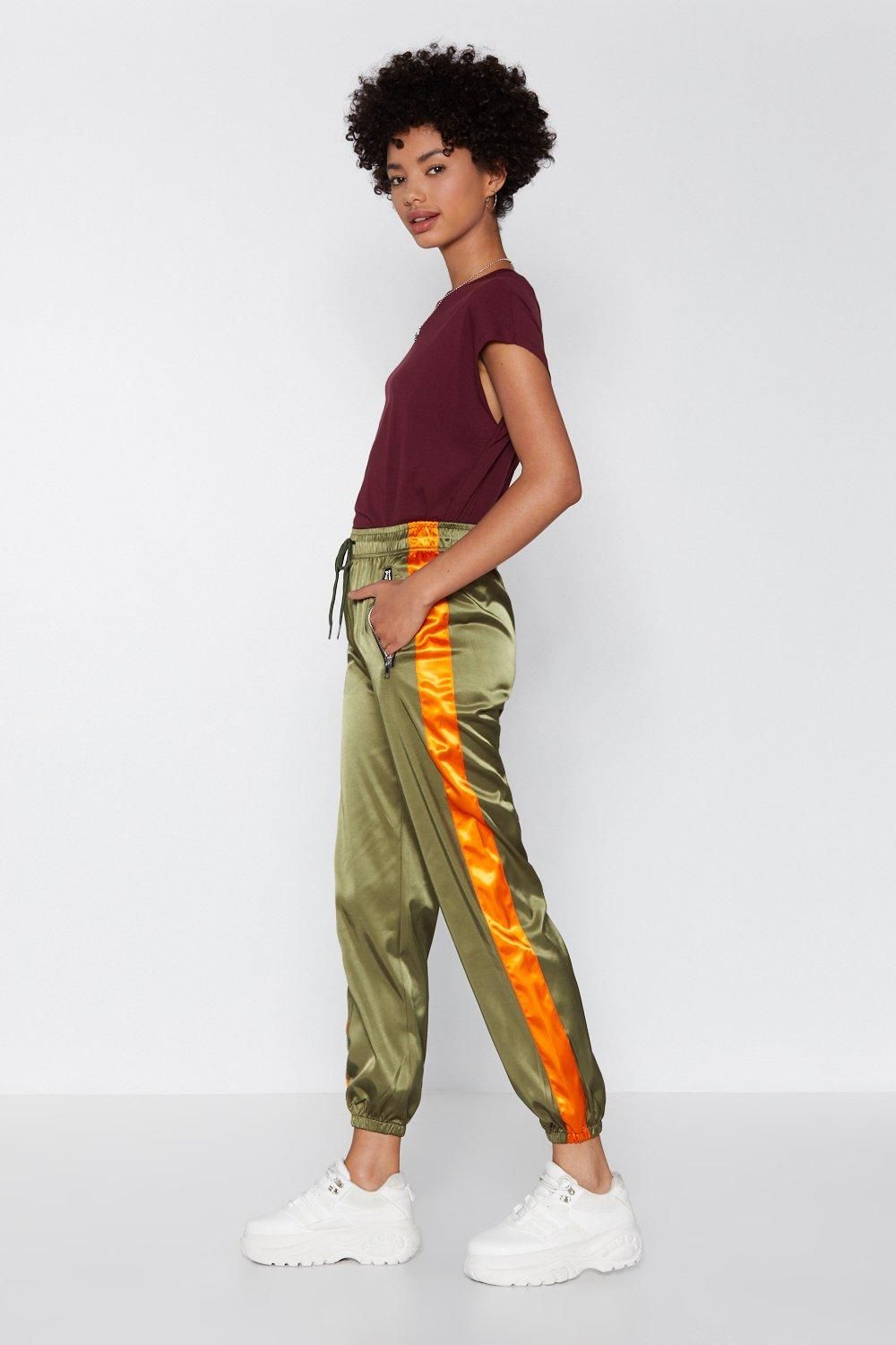 Stripe It Out High-Waisted Joggers | NastyGal (US & CA)
