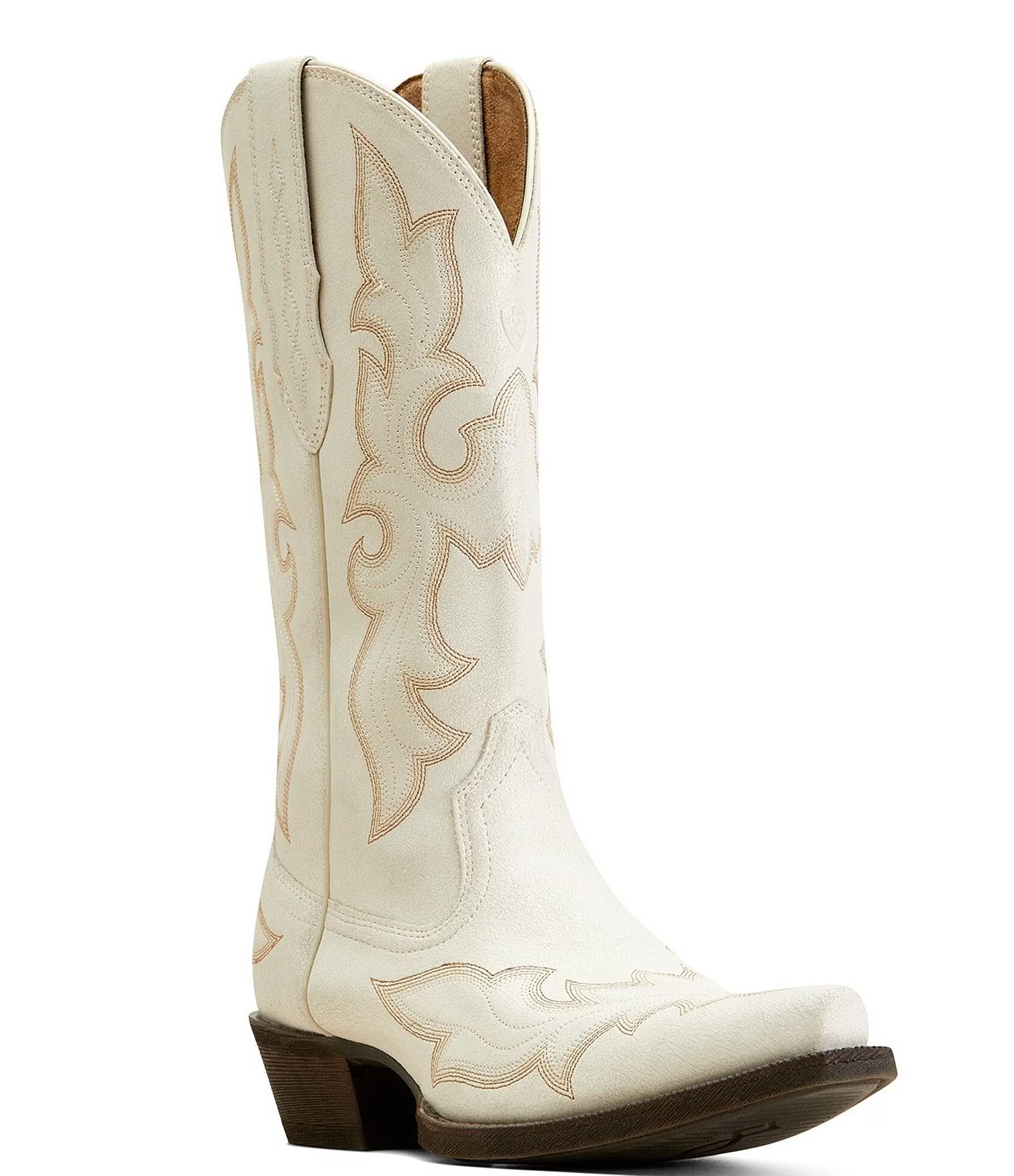 Women's Jennings Stretch Leather Western Boots | Dillard's