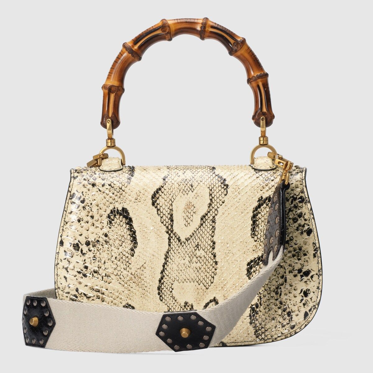 Gucci - Gucci Bamboo 1947 medium top handle bag | Gucci (US)