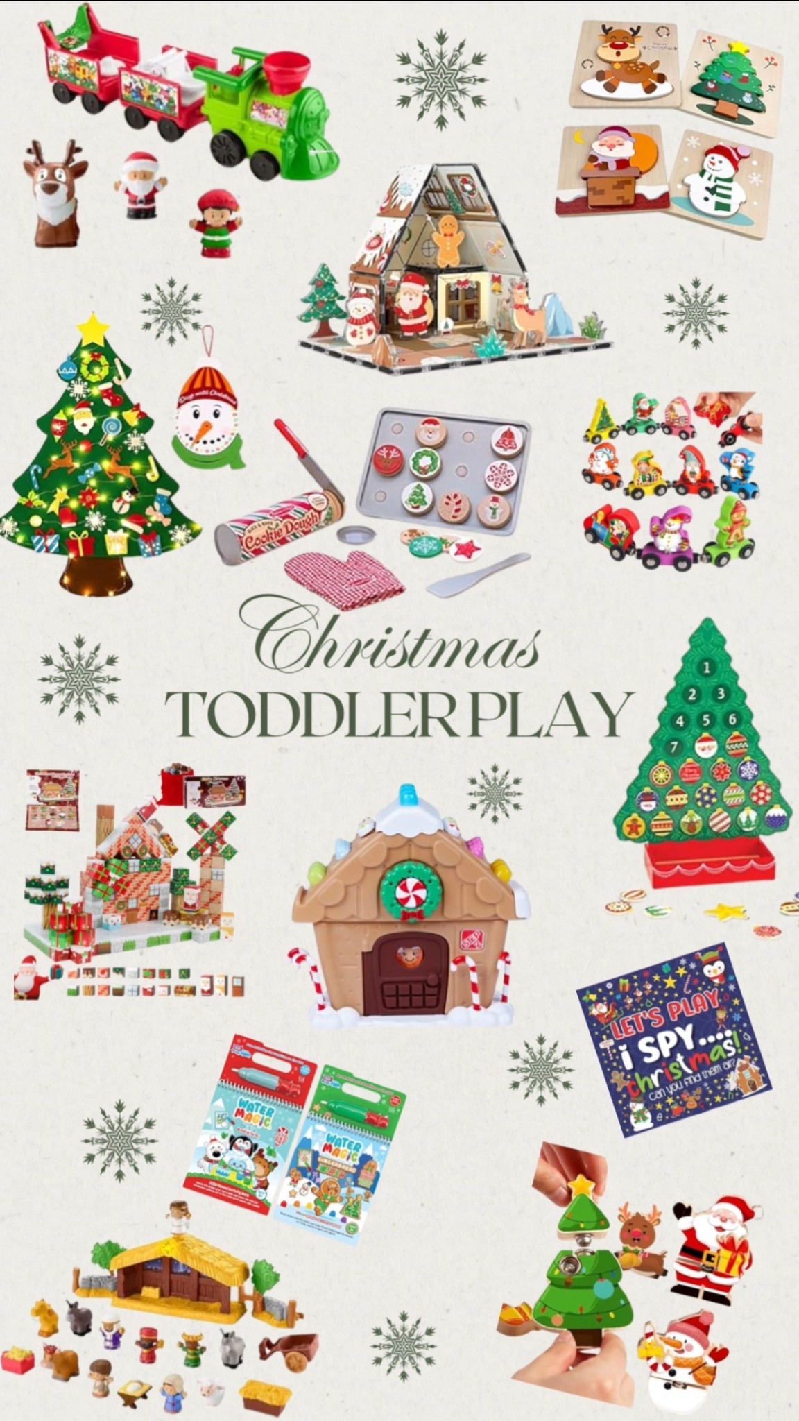 I’m so into this Christmas season and cannot wait to make it magical for my boys this year! First things first- Christmas toys to play with at home!!!

#christmastoys #christmas #toddlerplay #toddlertoys #momlife #toyrotation #christmasseason #christmasplay 

#LTKHoliday #LTKBaby #LTKKids