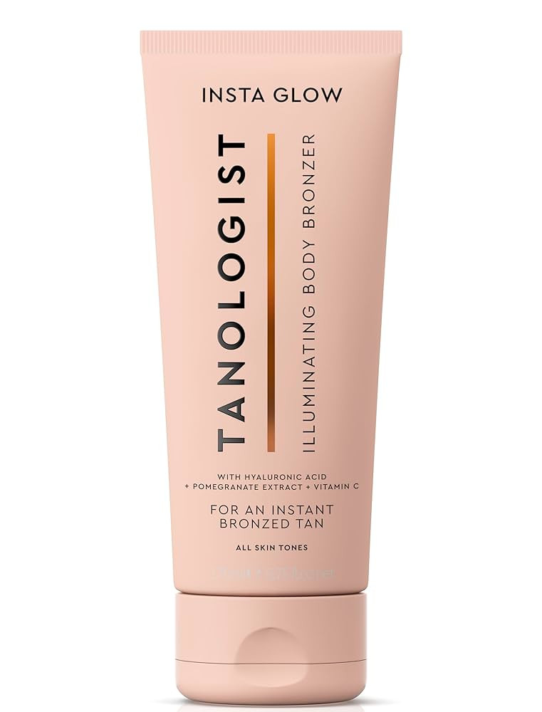 Tanologist Insta Glow Body Bronzer, Instant Illuminating Self-Tan, Hyaluronic Acid & Vitamin C, S... | Amazon (US)