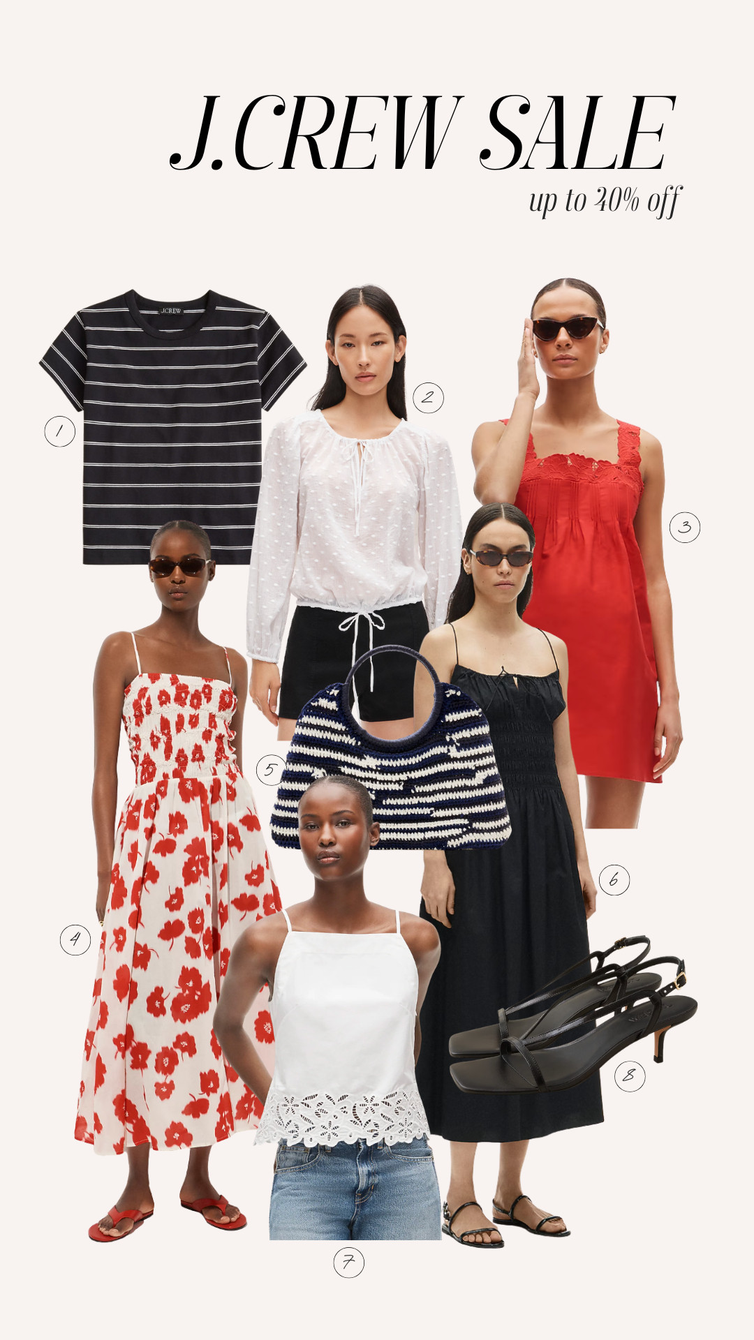J.Crew sale favorites, so many cute finds!!! Get up to 40% off. 

 #LTKSeasonal #LTKSaleAlert