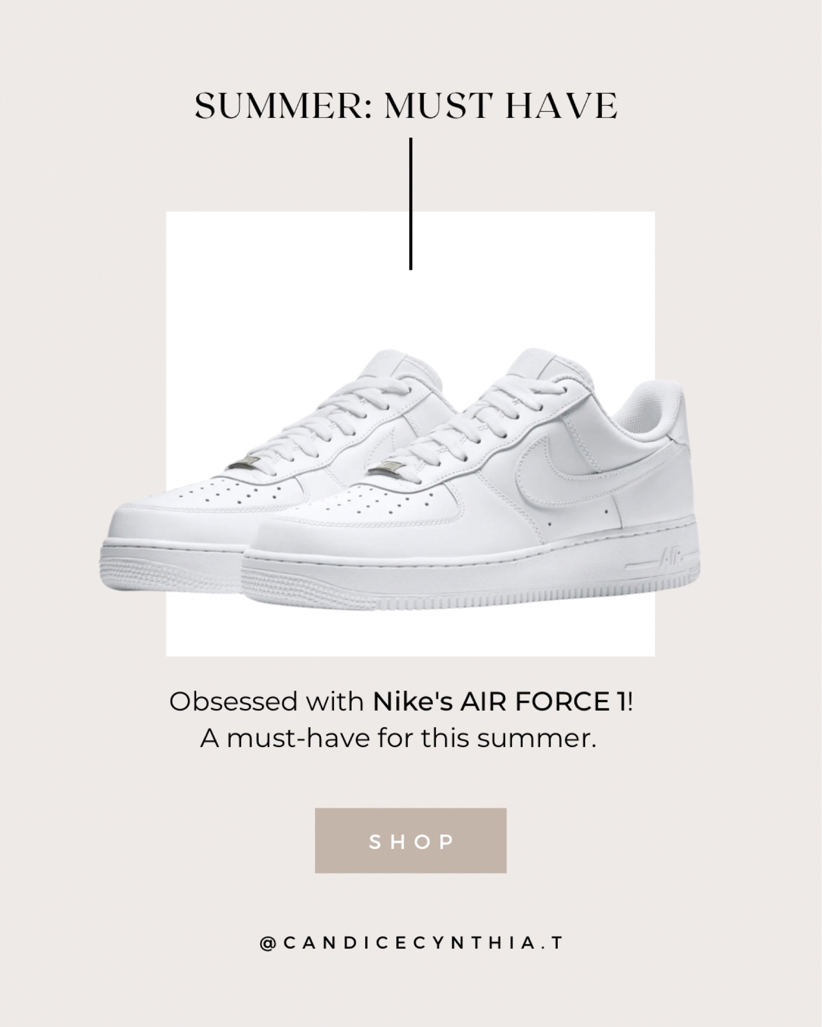 Air Force 1 '07 Sneaker (Women) curated on LTK