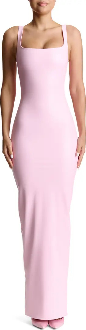 Naked Wardrobe Faux Leather Tank Maxi Dress | Nordstrom | Nordstrom