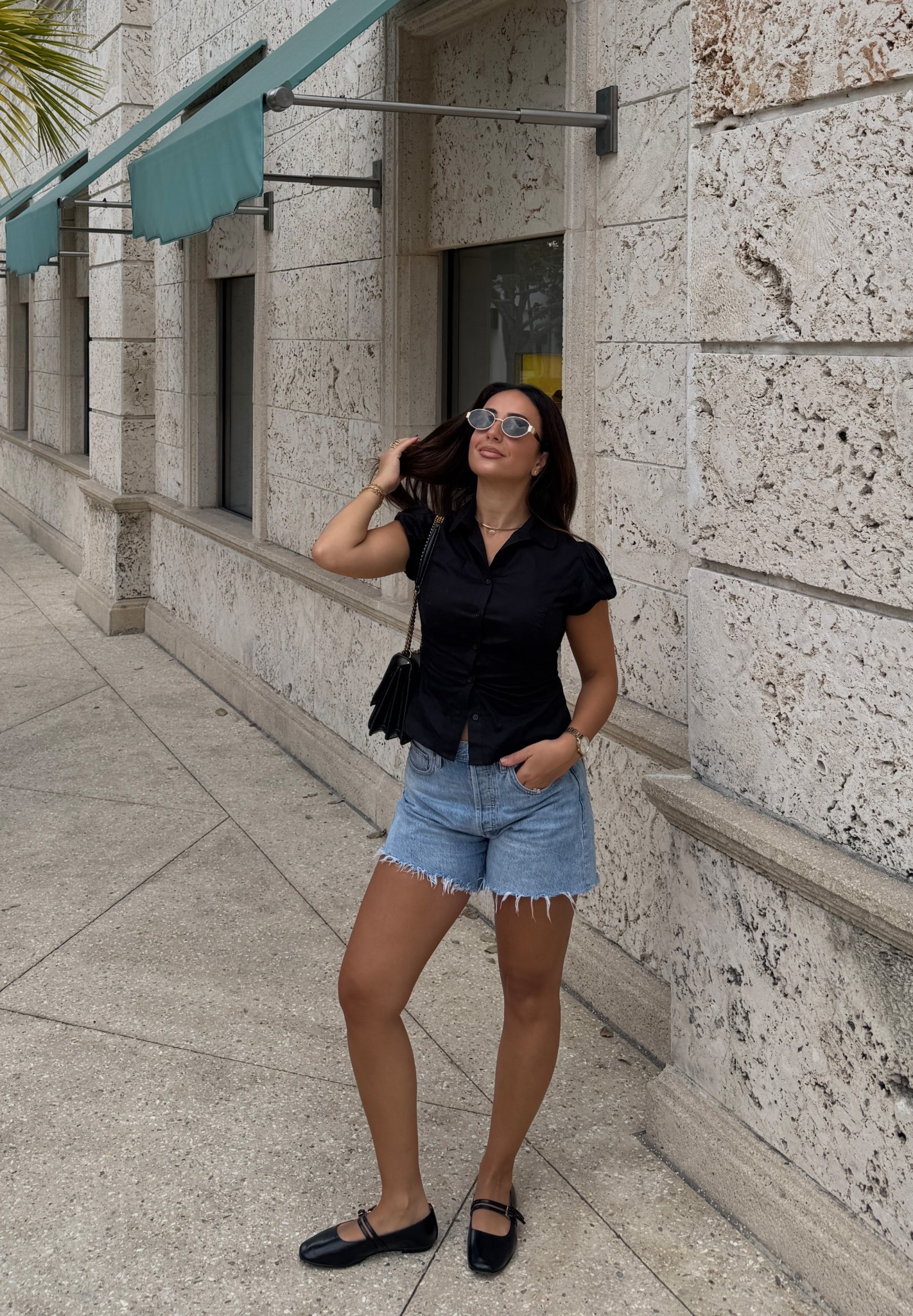 We all need a go to black top and black shoes and these are mine 