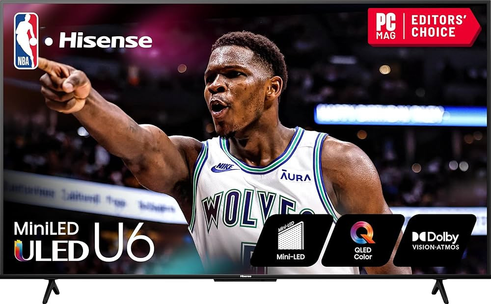 Hisense U6 Series 85U6N 85 Inches ULED 4K Smart TV | Mini-LED | QLED | 600 Nits | Motion Rate 240... | Amazon (US)
