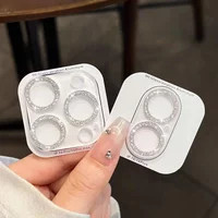 Bling Glitter Diamond Camera Lens Protector For Apple Iphone 16 15 13 12 Pro Max Sreen Protectors Film For IPhone 16 14plus | AliExpress (US)