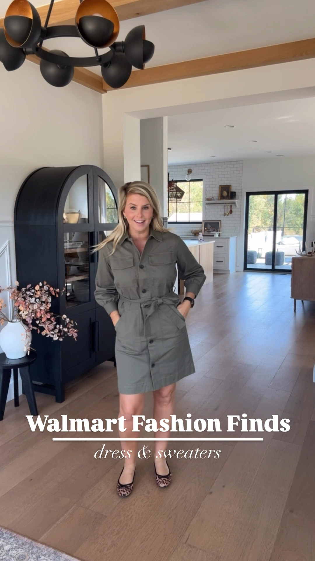 A dress and two sweaters I’m loving from @walmart!

•Belted utility dress— on sale right now for $20 comes in a few colors!
•V-neck— down to $16!! Comes in a few colors.
•Mock Neck Sweater - such an incredible sweater! So soft, comes in a few colors and I love the elevated look it brings!
@walmartfashion


#walmartfashion #walmartpartner #fashionfinds #jeans #fallsweaters #falldress 

#LTKSaleAlert #LTKFindsUnder50 #LTKStyleTip