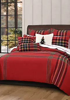 J. Queen New York Andrew Plaid 20" Square Decorative Throw Pillow | Belk
