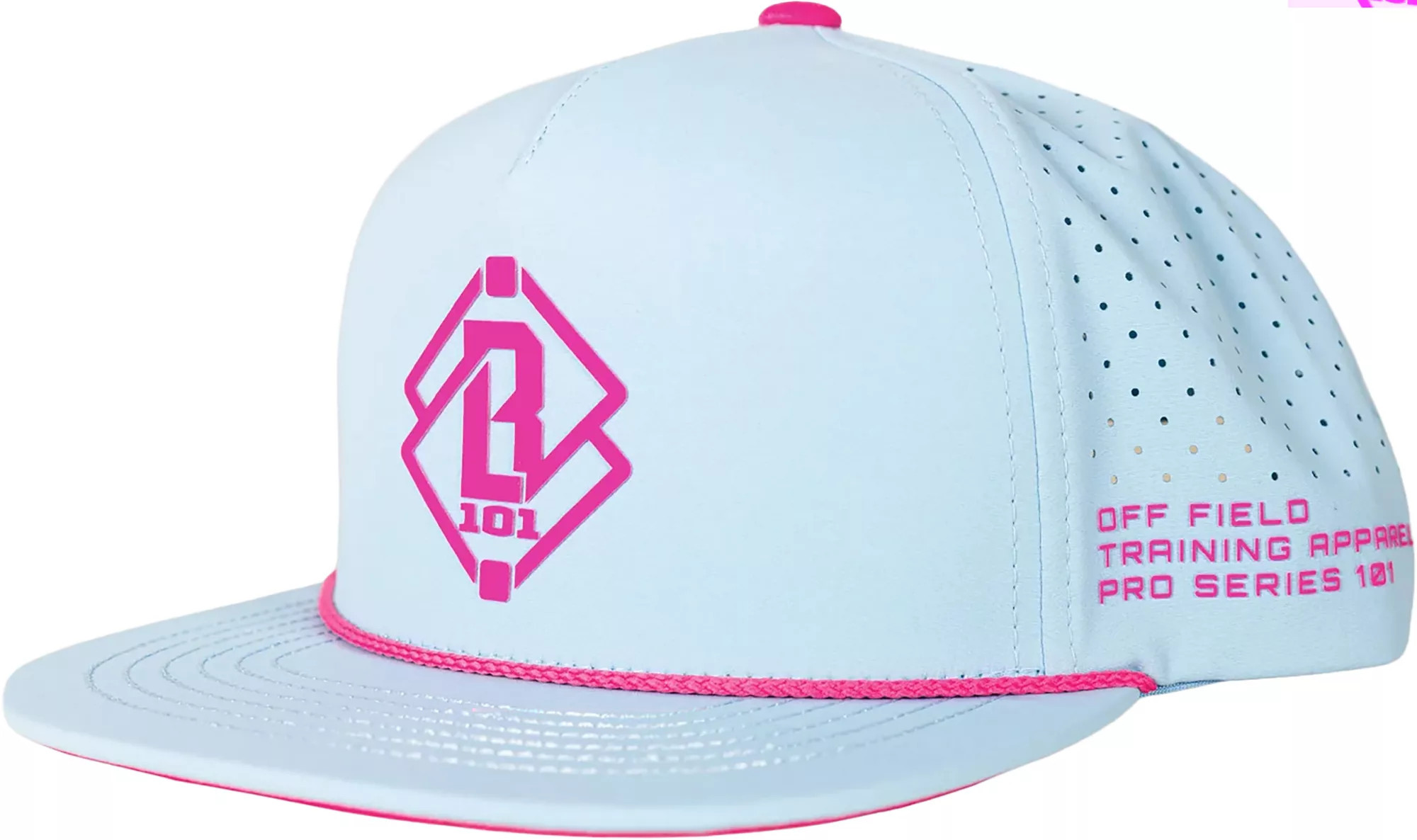 Baseball Lifestyle 101 Adult Diamond Tech Baseball Hat, Men's, Light Blue/Pink | DICK'S Sporting Goods